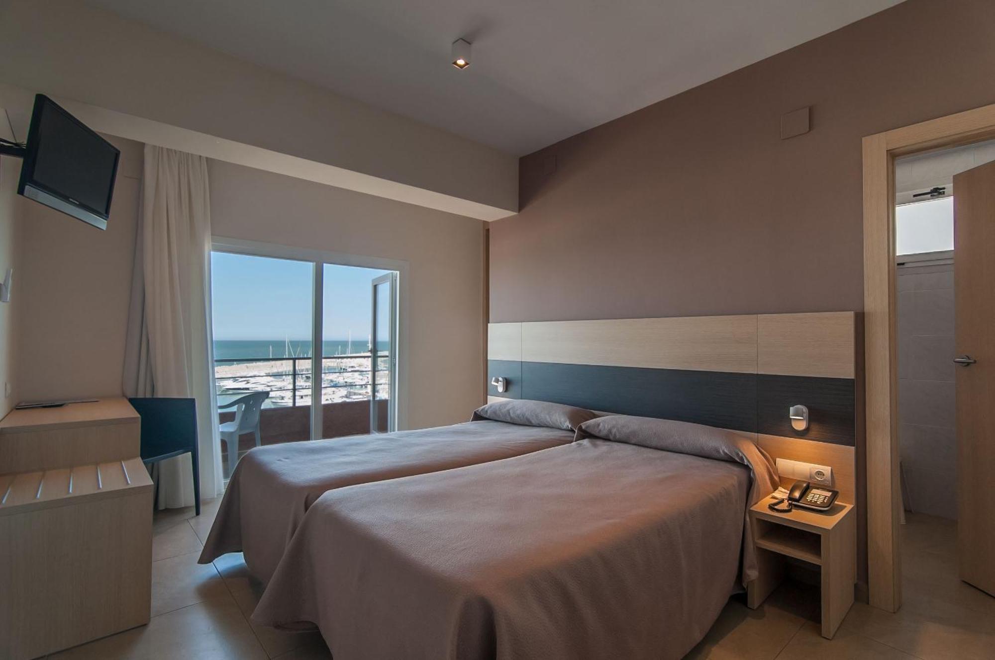 Zweibettzimmer mit Meerblick
