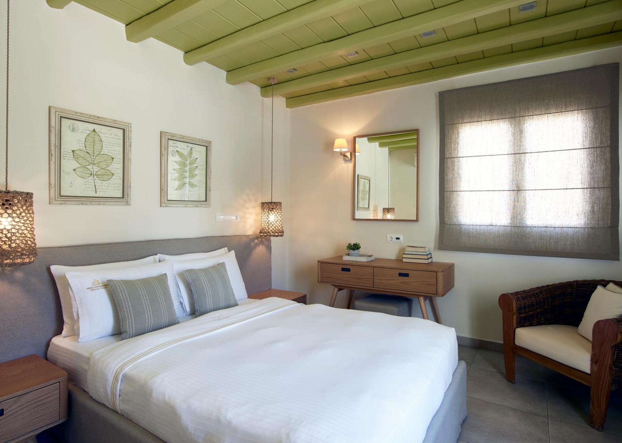 Quarto Duplo com Vista Jardim