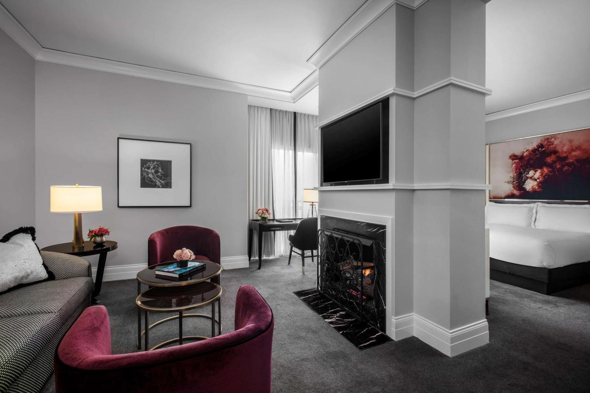 Suite Junior con chimenea