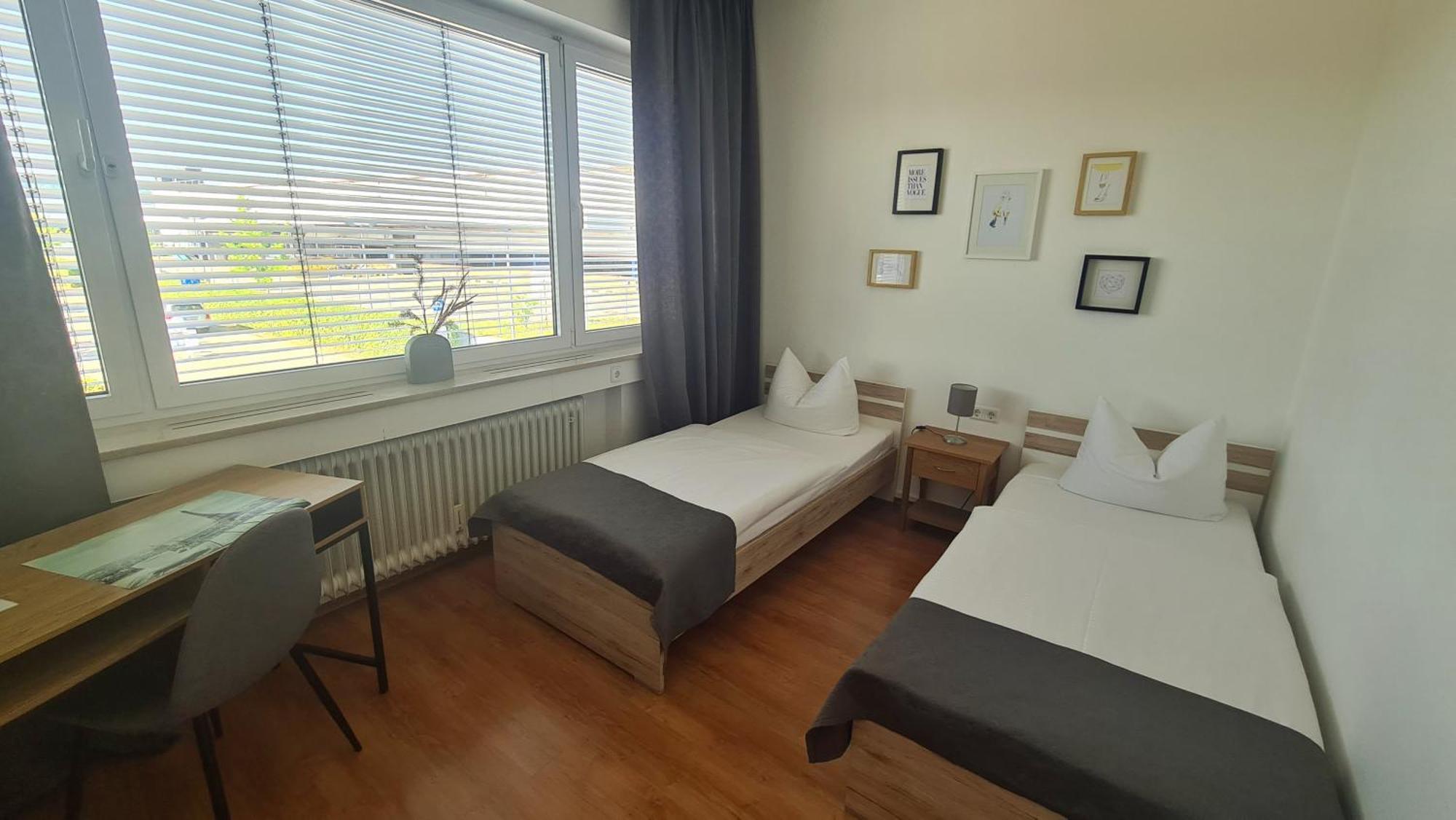 Doppelzimmer mit Gemeinschaftsbad