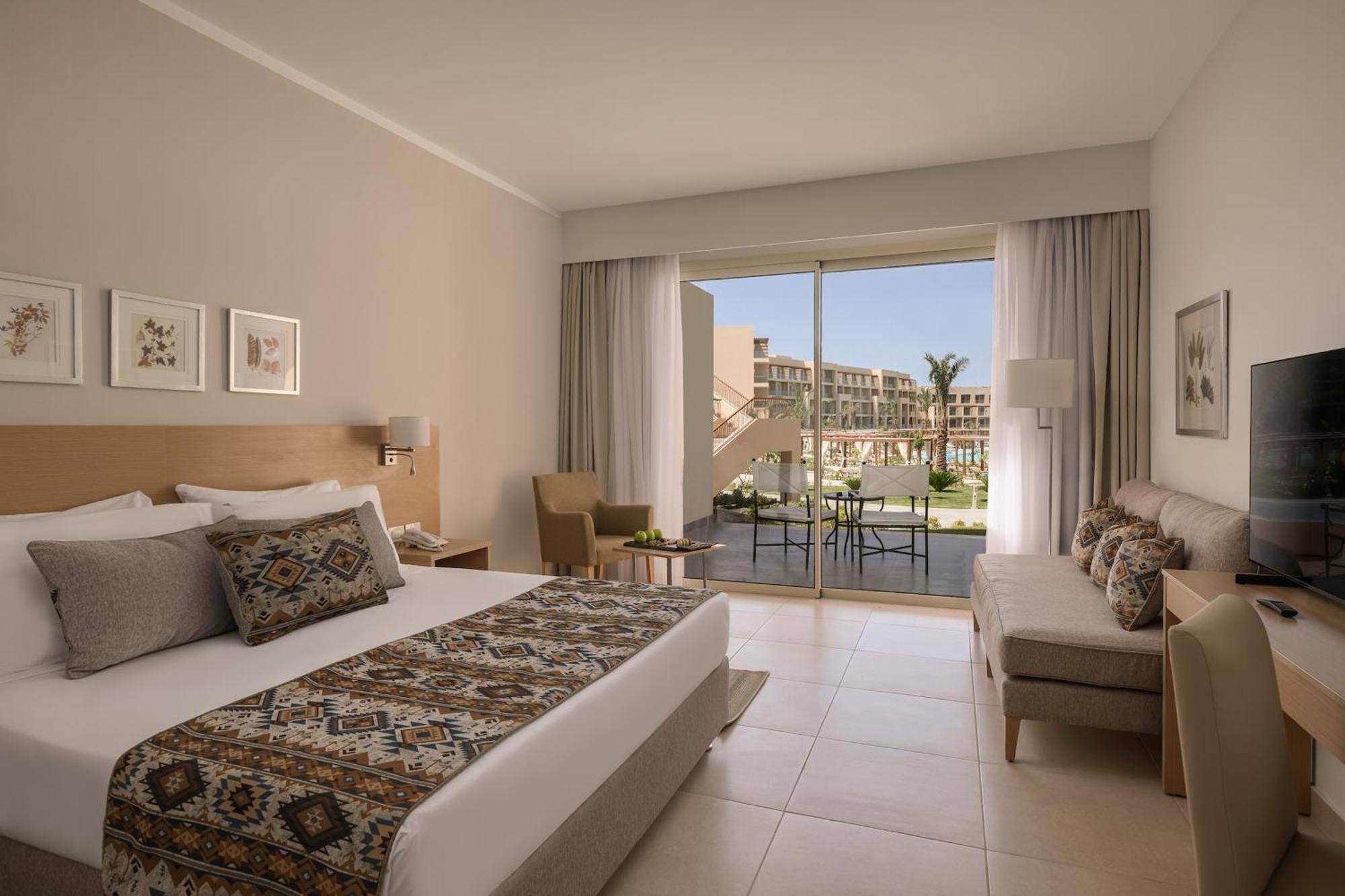 Superior Zimmer mit Queensize-Bett und Gartenblick