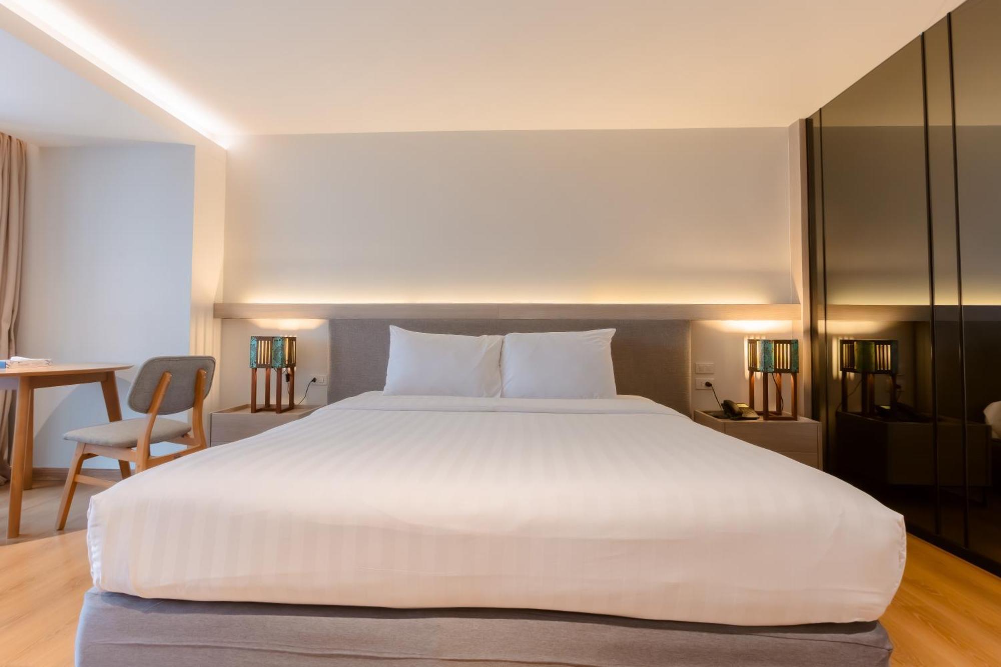 Standard Zimmer mit Kingsize-Bett