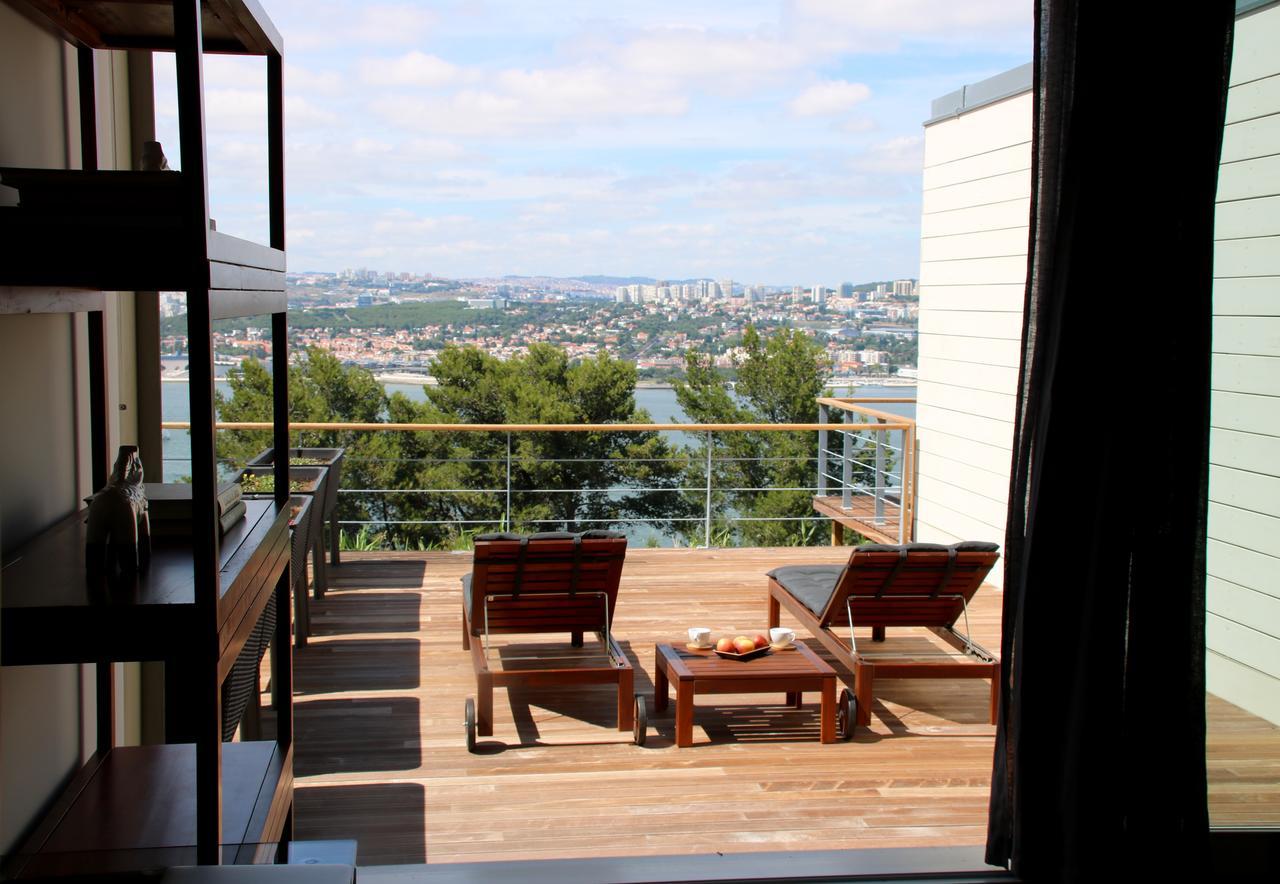 Doppelzimmer mit Terrasse und Flussblick