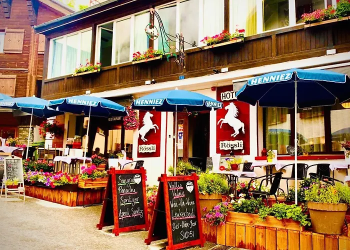 Hotel Weisses Roessli à Loèche-les-Bains