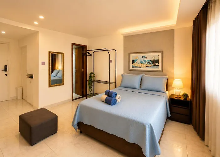 Queen's Flats, flat executivo próximo à Esplanada e ao aeroporto